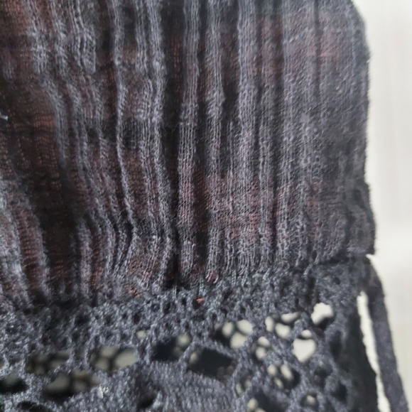 O'Neill | Lillian Black Embroidered Two Way Dress - Picture 8 of 9